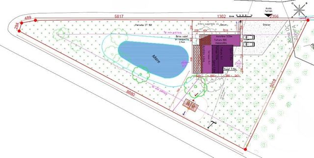 terrain à vendre - 2409.0 m2 - PLESSE - 44 - PAYS-DE-LOIRE - Century 21 Espace De L'Isac