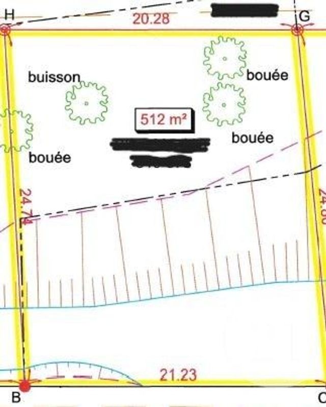 terrain à vendre - 512.0 m2 - SAVENAY - 44 - PAYS-DE-LOIRE - Century 21 Espace De L'Isac