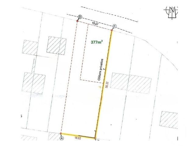 terrain à vendre - 377.0 m2 - GUENROUET - 44 - PAYS-DE-LOIRE - Century 21 Espace De L'Isac