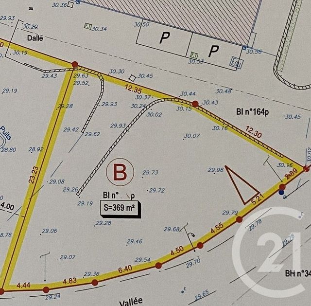 terrain à vendre - 369.0 m2 - SAVENAY - 44 - PAYS-DE-LOIRE - Century 21 Espace De L'Isac