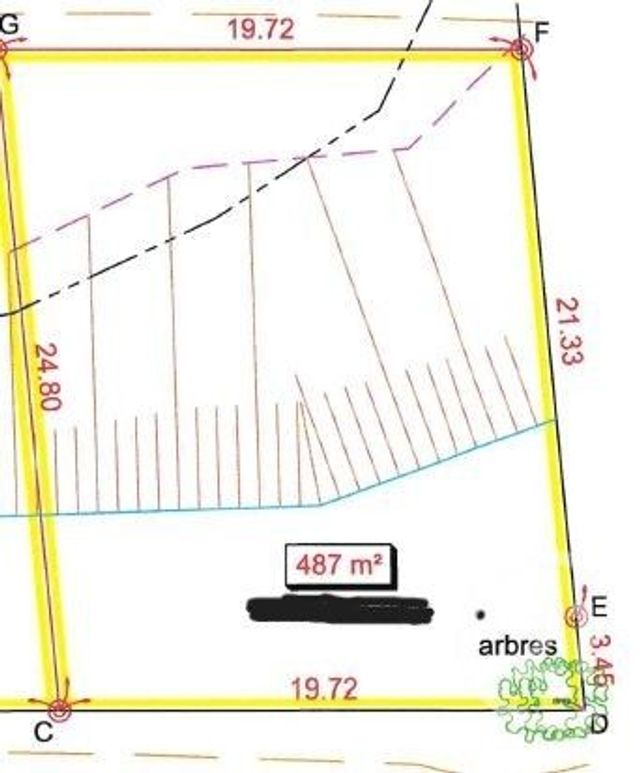 terrain à vendre - 487.0 m2 - SAVENAY - 44 - PAYS-DE-LOIRE - Century 21 Espace De L'Isac